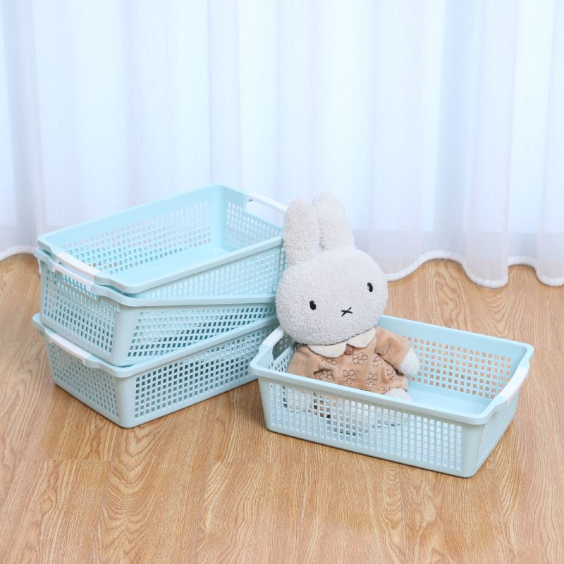 Citylife L-7101 Plastic Storage Pantry Baskets Bathroom Office Drawer Organizer Kitchen Vegetable Fruit Storage Basket