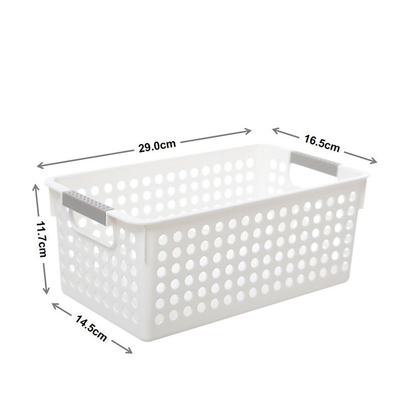 Citylife L-7101 Plastic Storage Pantry Baskets Bathroom Office Drawer Organizer Kitchen Vegetable Fruit Storage Basket