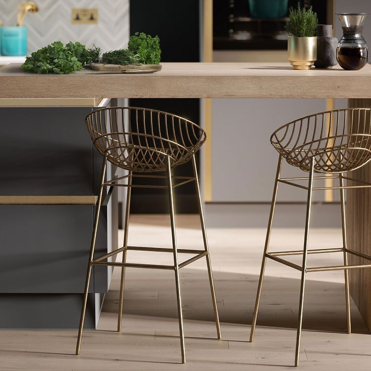 Kitchen Units Set Furniture Assembled Luxury Kitchen Cabinet Modern Small Kitchen Island On Wheels
