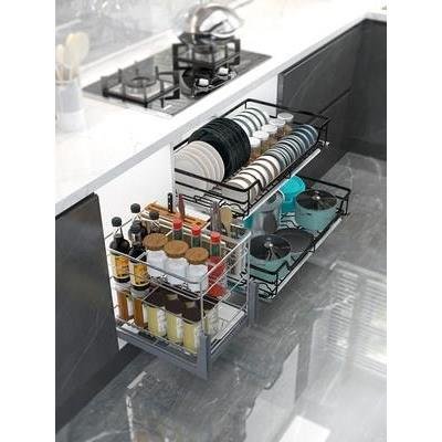 Tiger Pull Out Multi-functional Drawer Cabinet Pull Out Basket, under the Kitchen Range Storage Basket