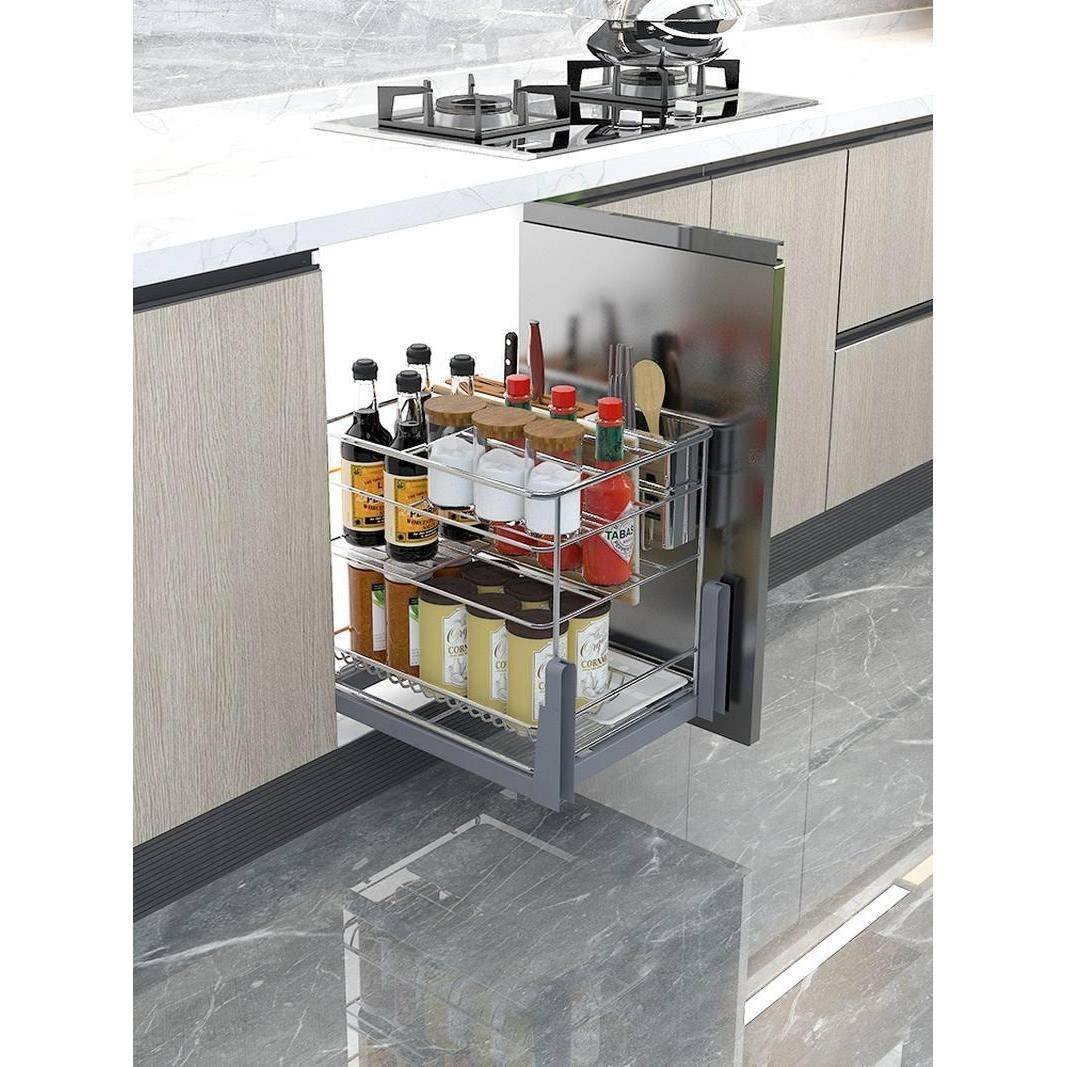 Tiger Pull Out Multi-functional Drawer Cabinet Pull Out Basket, under the Kitchen Range Storage Basket