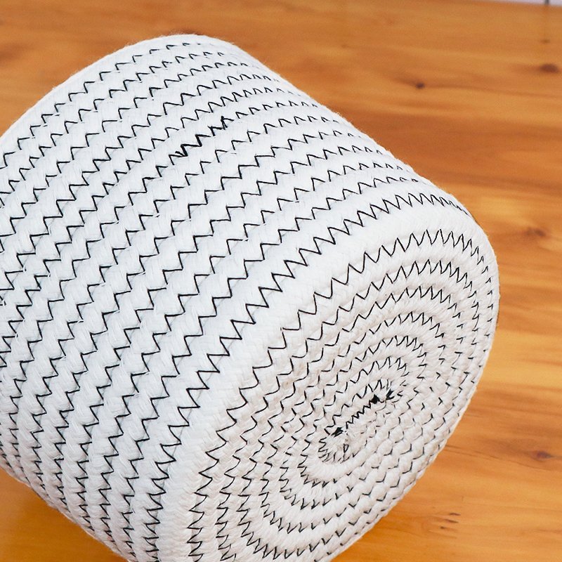 Small Mini Woven Baskets Round Cotton Rope Basket Little Storage Baskets for Organizing Bins Baby Toy Keys Snack Drawer Gifts
