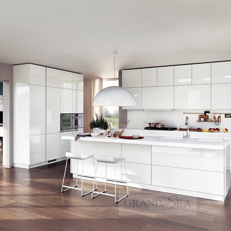 Kitchen cabinet with refrigerator panel sink and cabinet combo wholesale wood pantry kitchen cabinets solid wood