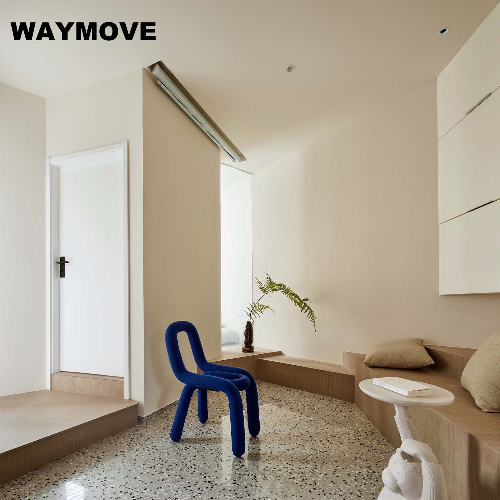 WAYMOVE Modern Designed Kitchen Cabinet Set for Contemporary Kitchen Furniture Use