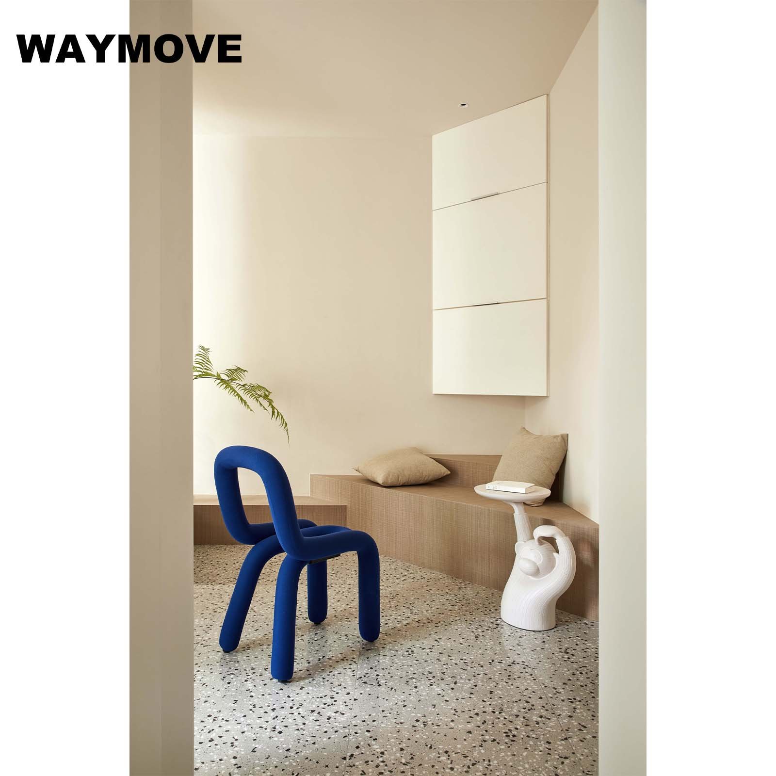 WAYMOVE Modern Designed Kitchen Cabinet Set for Contemporary Kitchen Furniture Use