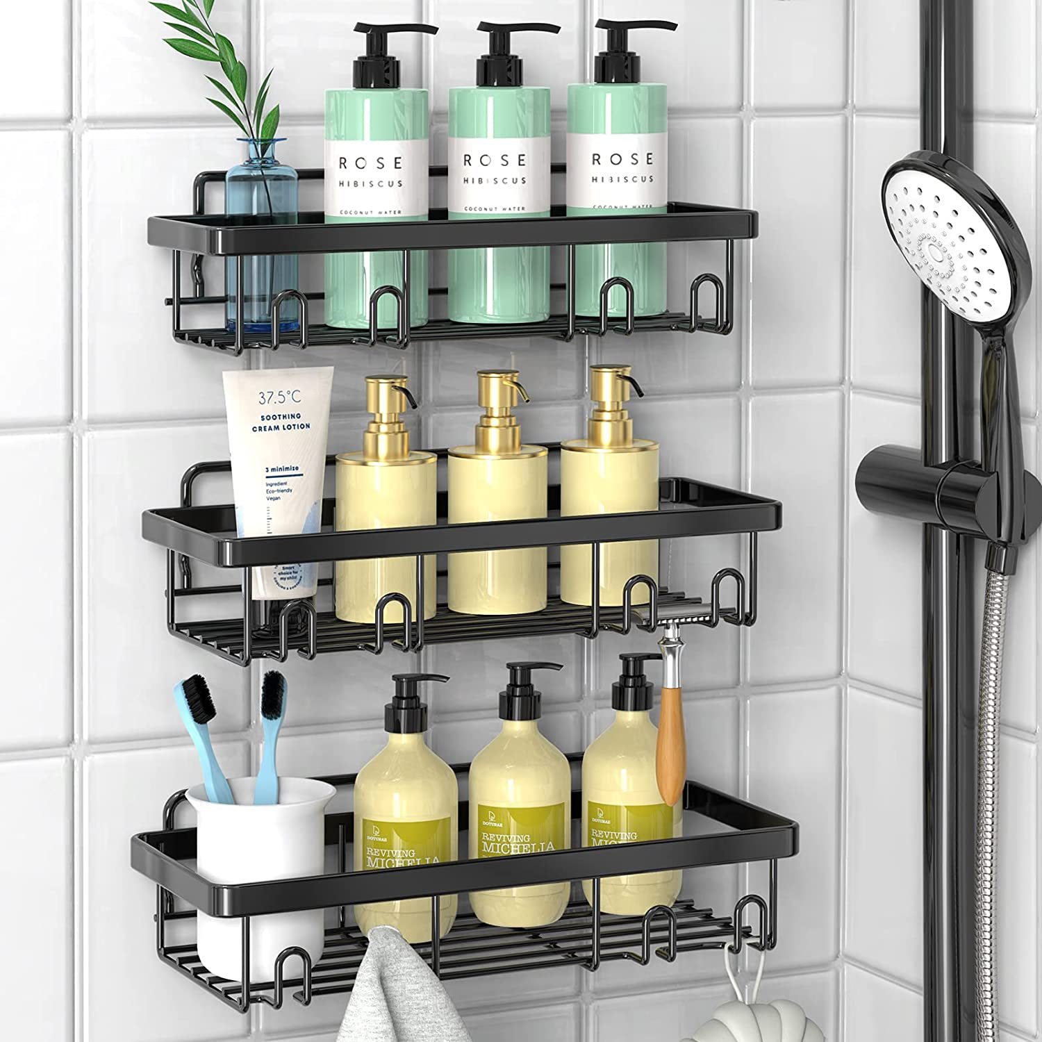 With Bamboo Food Trolleys Car Vegetable Baskets Serving Three Floors Of Service Mobile Drawers Kitchen Cart