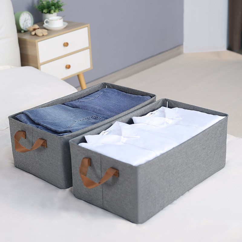Household Clothes Organizer Closet Storage Washable Wardrobe Drawer Organizer For Clothes Jeans Underwear Storage Box