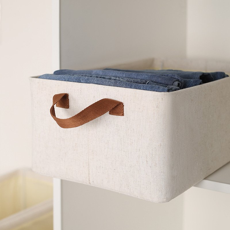 Household Clothes Organizer Closet Storage Washable Wardrobe Drawer Organizer For Clothes Jeans Underwear Storage Box