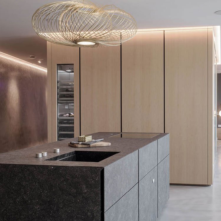 Rotate Kitchen Island Rv Camper Tambour Door Modern Kitchen Cabinets
