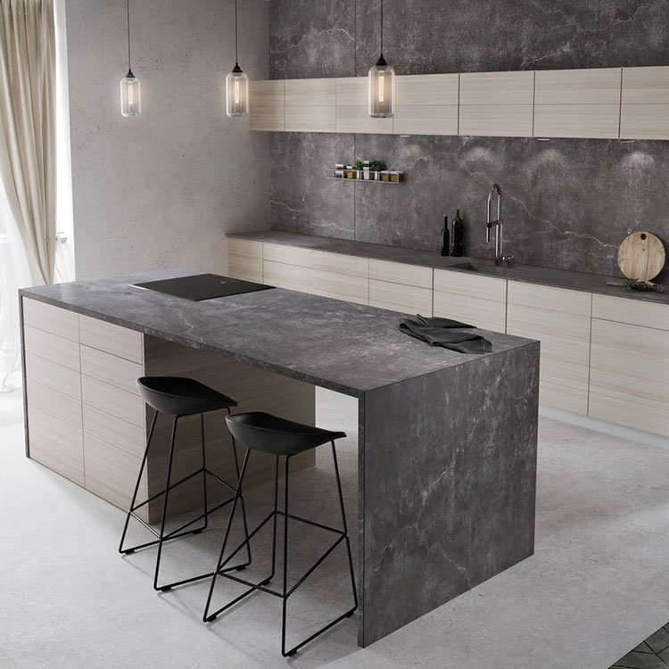 Rotate Kitchen Island Rv Camper Tambour Door Modern Kitchen Cabinets