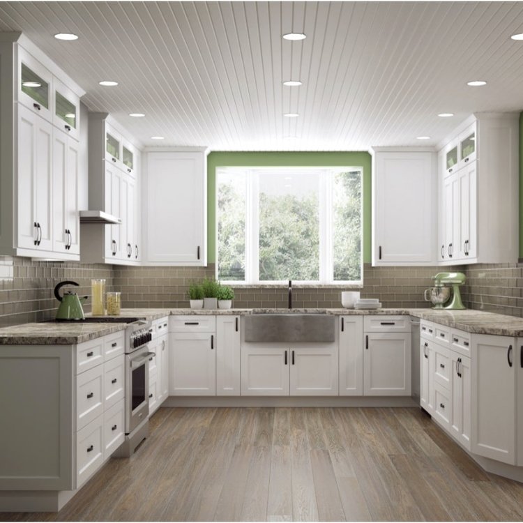 Kitchen Cabinets For Sale Free 2D&3D Design Custom Kitchen Cupboards Modular Shaker Kitchen Cabinet With Countertops Set