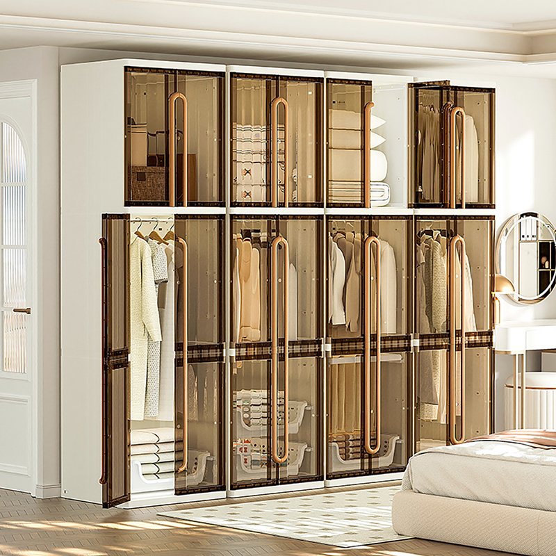 Contemporary style luxury designs baby plastic storage drawers wardrobe fashions kids plastic wardrobe