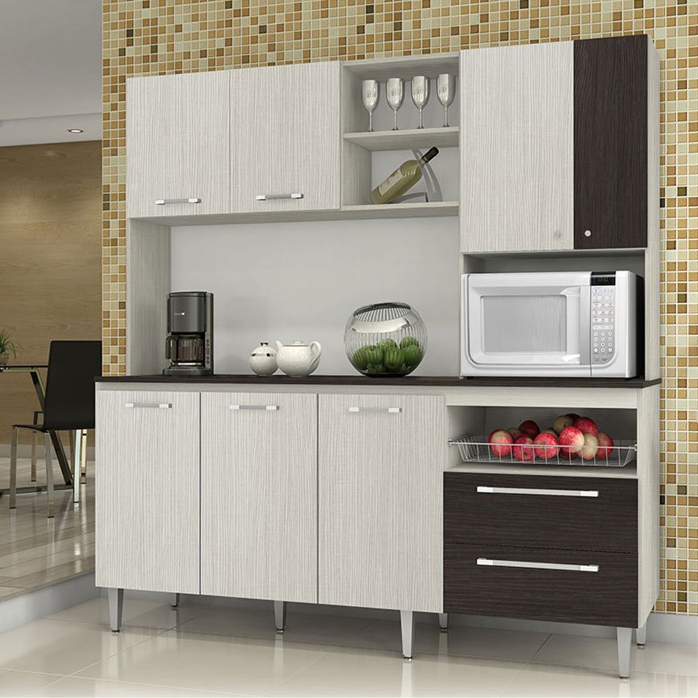 Affordable small kitchen cabinet design Foshan factory