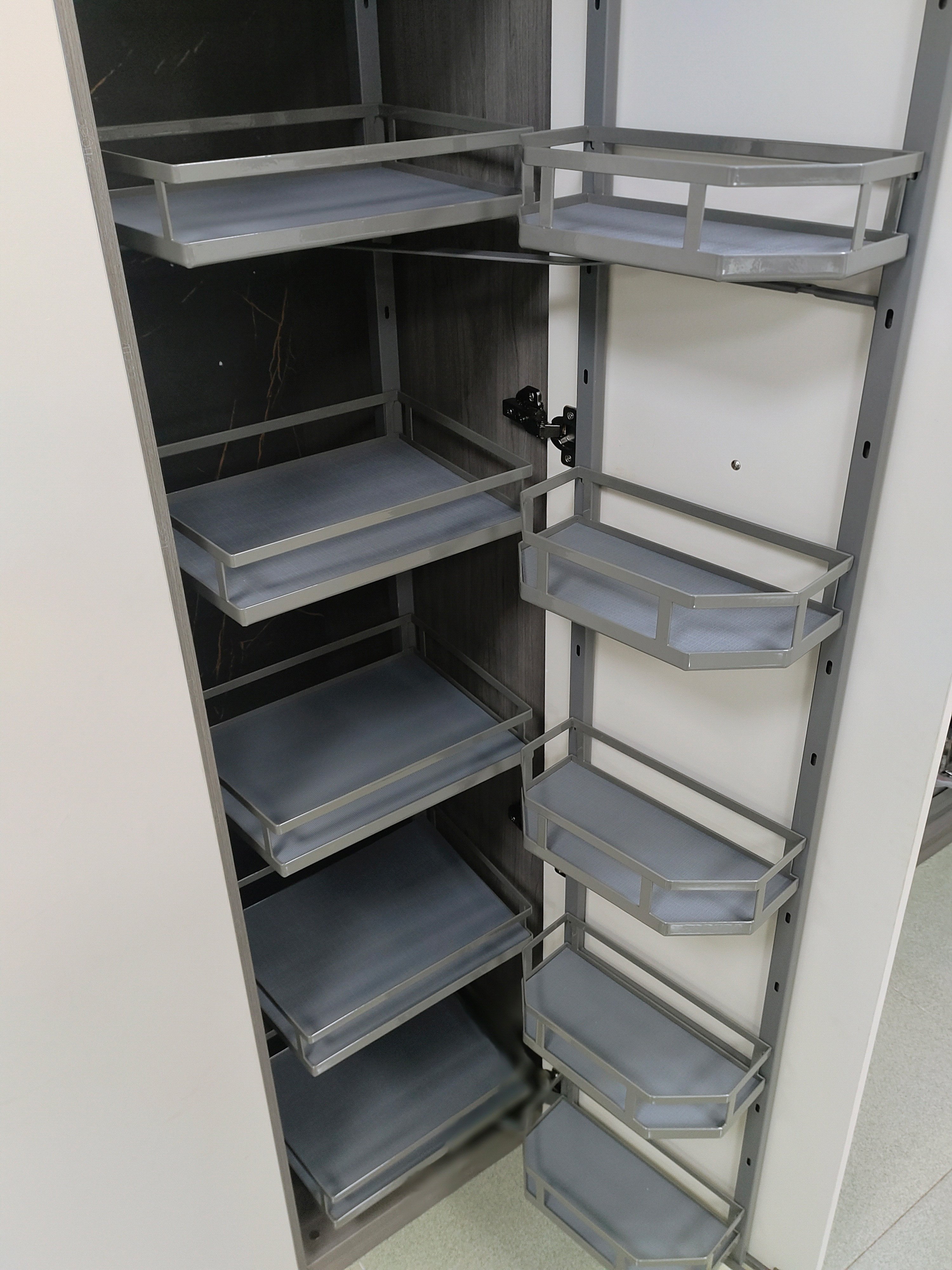 ComSol Stainless Steel Pantry Organizer Kitchen Cabinet Slide Out Drawers For Kitchen Cabinets Kitchen Drawer Storage