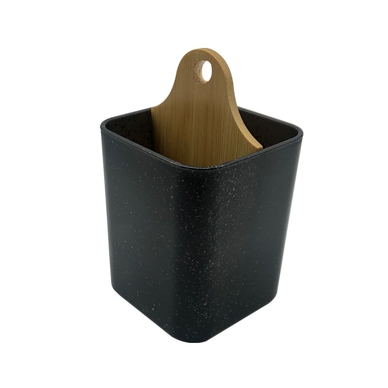 Toothbrush Holders for Bathrooms Toothpaste Organizer with Bamboo Divider for Vanity Countertop