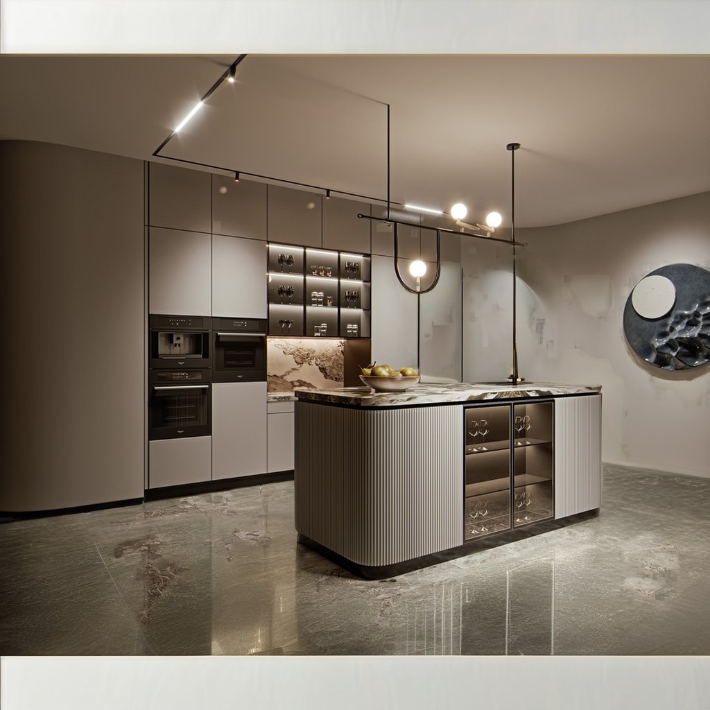 Modern Restaurant Kitchen Storage Cabinet Quality Choice for Modern Kitchen Design and Display