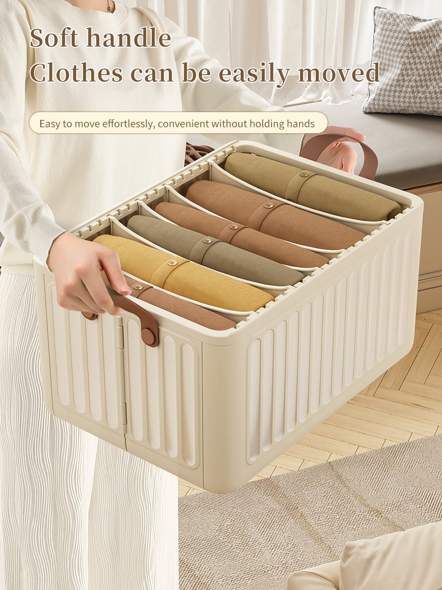 2024 Pants Clothing Storage Box Wardrobe Clothes Storage Organizer Underwear T-Shirt Sweater Storage Cabinet Drawer Organizer