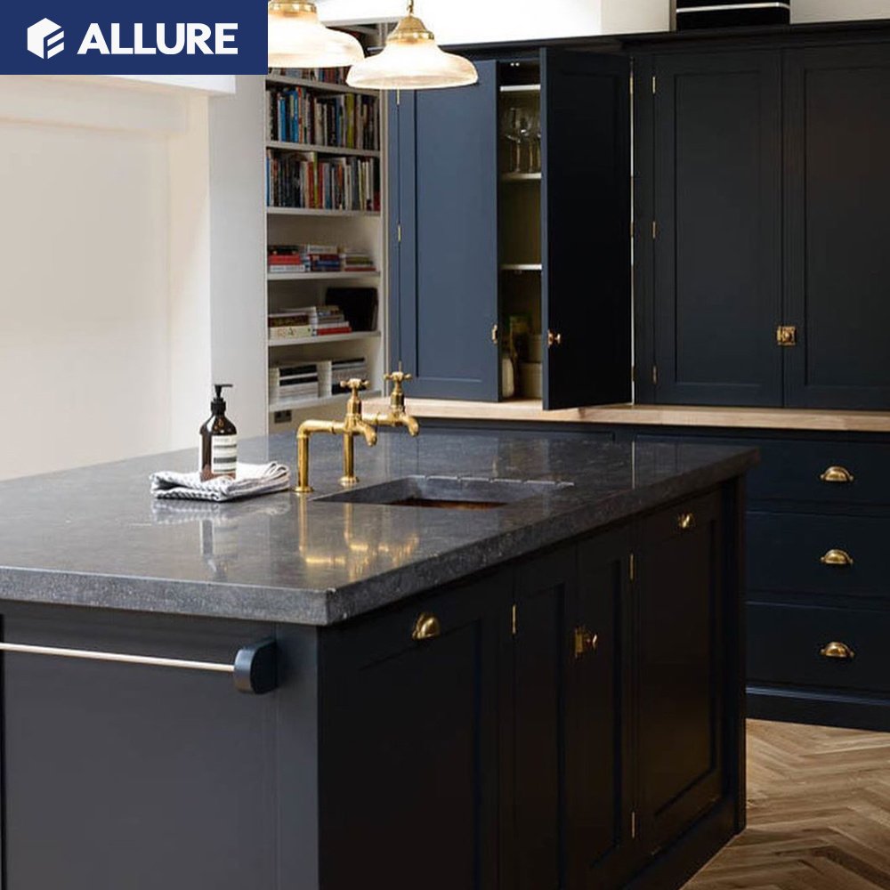 Allure birch american classic foshan old style luxury solid wood modern kitchen cabinets vietnam