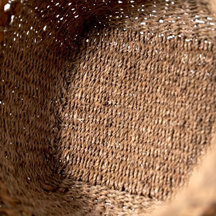 New Arrival Straw Seagrass Woven Baskets Hand Waving Rattan Clothing Hamper Other Storage Baskets Bamboo Baskets Home Organizer