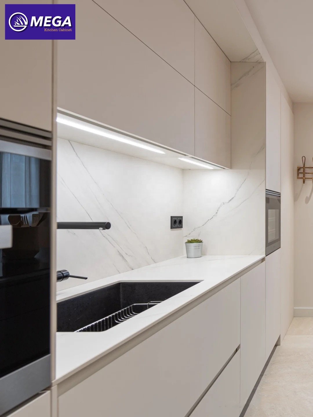 Complete set European Style cream color matt complete kitchen cabinet modern designs kitchen cabinets & accessories