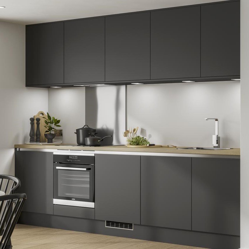 Quick delivery luxury furniture cabinetry custom 3D model designer solid wood matte kitchens with islands designs cabinets