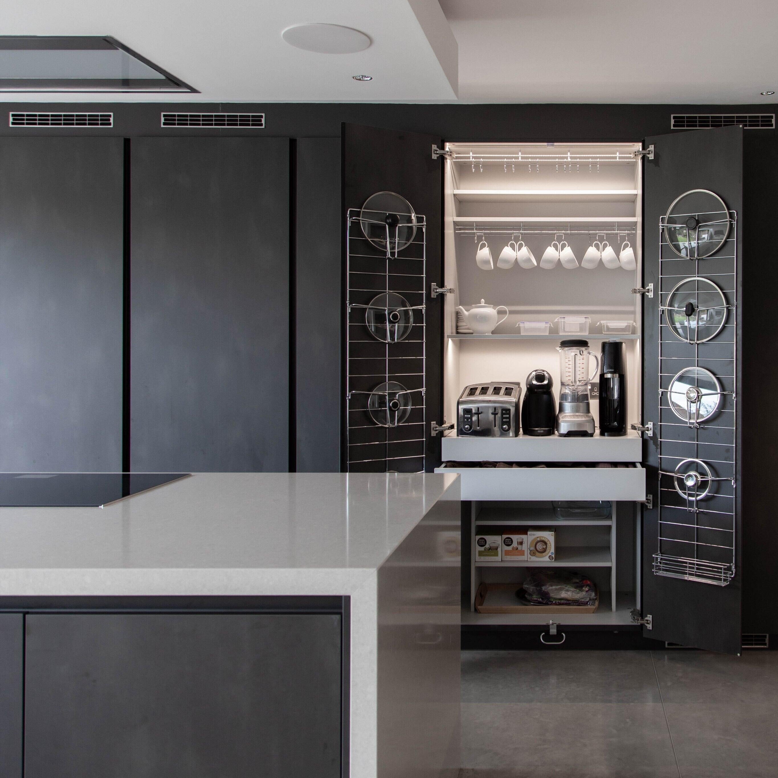 Quick delivery luxury furniture cabinetry custom 3D model designer solid wood matte kitchens with islands designs cabinets