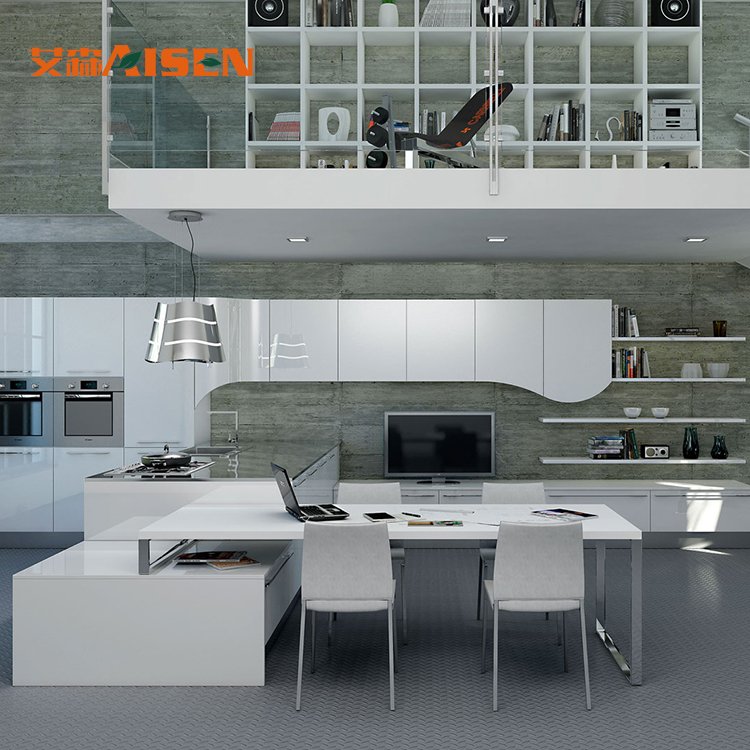 German kitchens direct Design Integrated 2020 lacquer paint finished kitchen cabinets