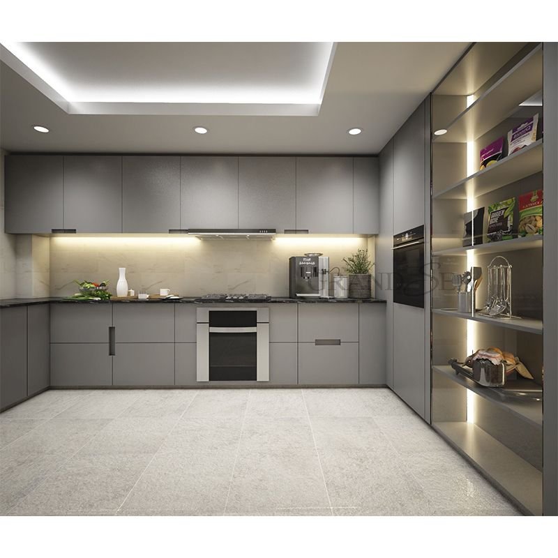 Ready To Assemble luxury kitchen cabinet modern kitchen cabinet kitchen furniture set
