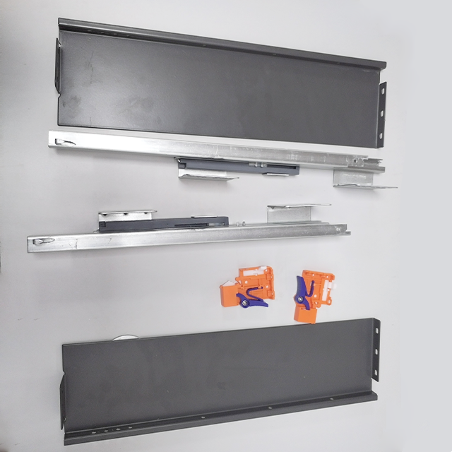 Metal Box Drawer Slide Soft Close Undermount Drawer Slides