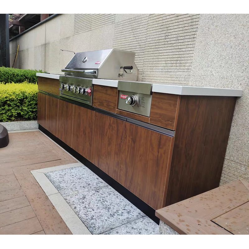 Balom Stainless Steel Outdoor Kitchen BBQ Cabinets for Green Egg Australia