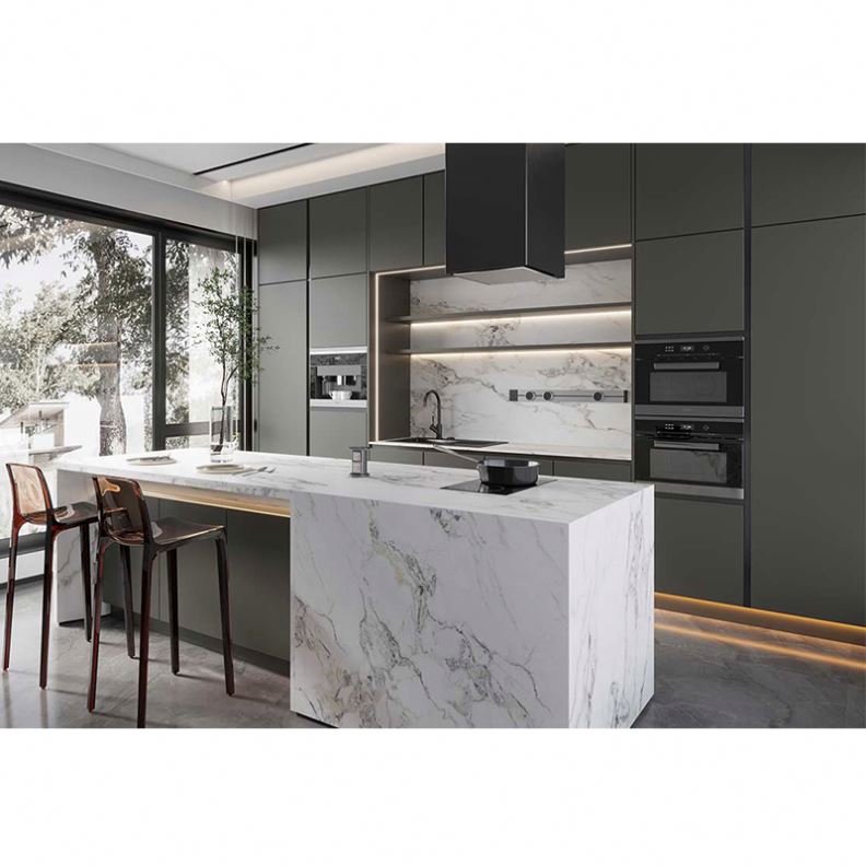 Realgres Latest Coming Customized Kitchen Cabinets Made In China Lacquer Or Pvc Vaccum Finish Modern Designs Kitchen Cabinet