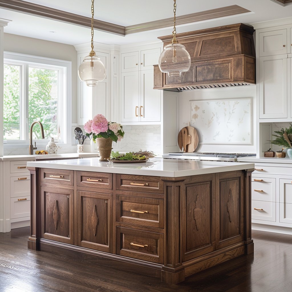 Classical European solid rosewood cabinet finishes all wood corner custom kitchen cabinets pantry