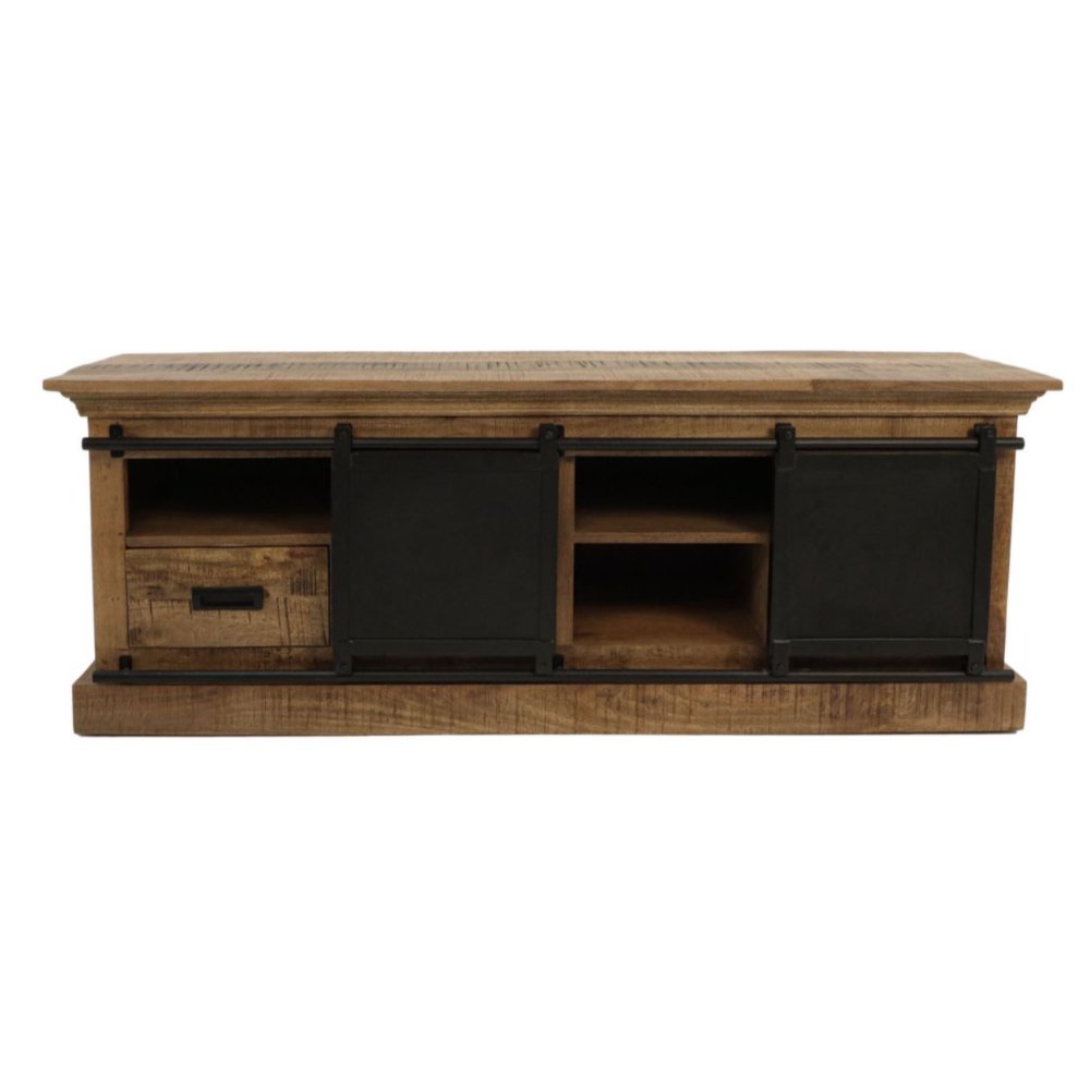 Simple new looking living room cabinets office furniture With Solid Wood And metal crafts legs storage box and storage drawers(