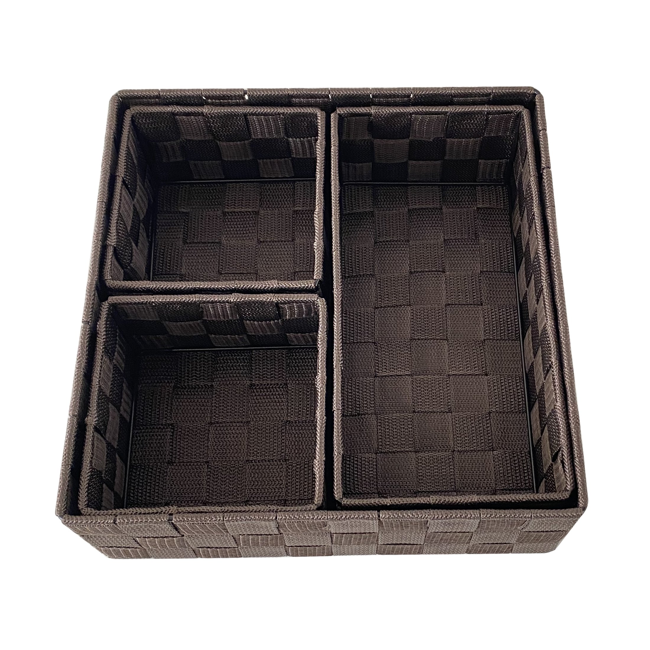 Price good quality Woven storage box Sundry storage box Cube basket organizer divider