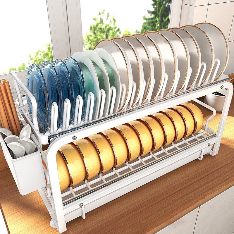 Exquisite Bowl And Dish Storage Rack Cabinet Pull-out Bowl Rack Pull-out Basket Drawer-style Kitchen Storage Rack Dish