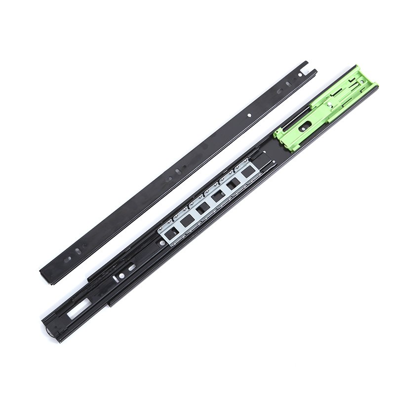 Wholesale New Design 3-Fold Drawer Slide Bayonet Full Extension Soft Close Wire Basket Drawer Slide