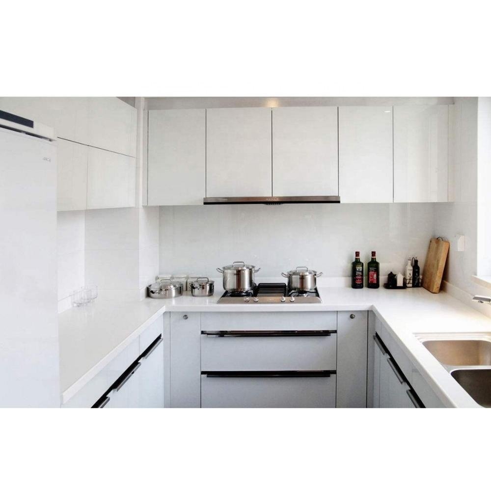 2024 New Design Bright Modern High Gloss Acrylic Kitchen Cabinet