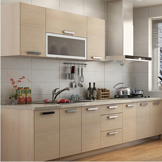 Wholesale modern kitchen new design cheap kitchen cabinets in china foshan factory