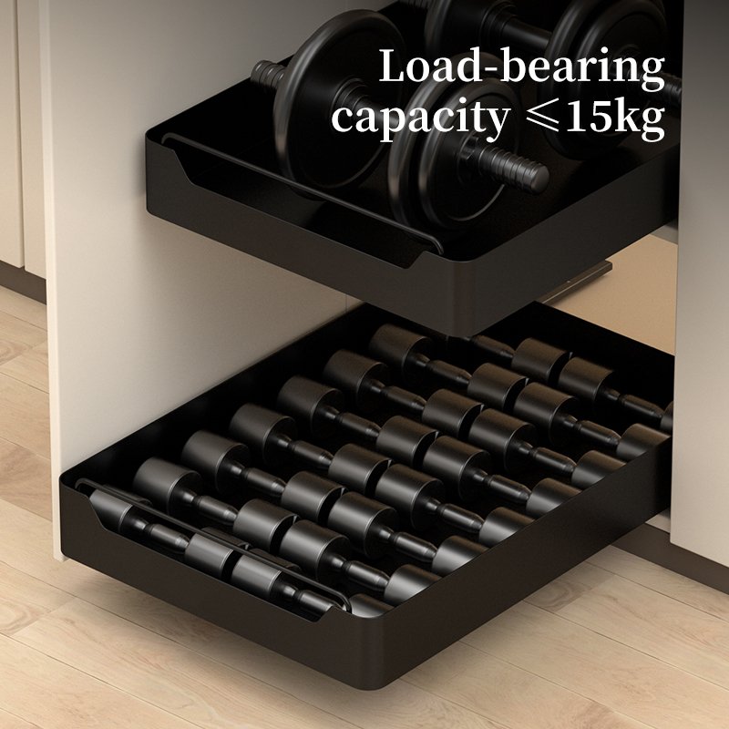 Modern Kitchen Storage Basket Pull Out Pantry Unit Soft Close Cabinet Organizer Inner Metal Drawer Basket