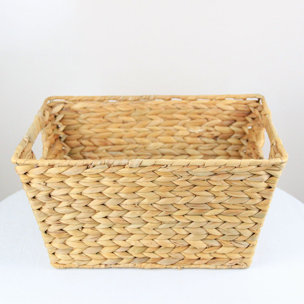 Cheap Natural Woven Storage Basket for home storage & organization collapsible baskets drawer and clothing storage