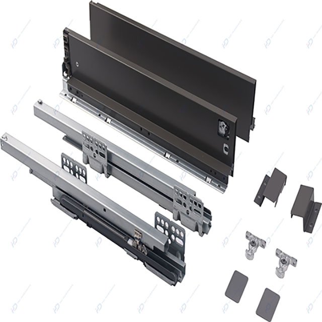 modern cabinets basket pull out Kitchen Cabinet Furniture Drawer Slider Metal Slim Box Slim Box Drawer Slides kitchens organizer
