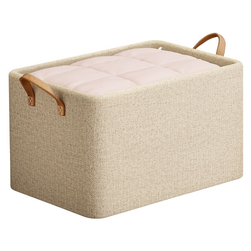 Cationic wardrobe storage box clothes box Pant organizer Home dormitory clothing storage Large Folded Storage basket waterproof