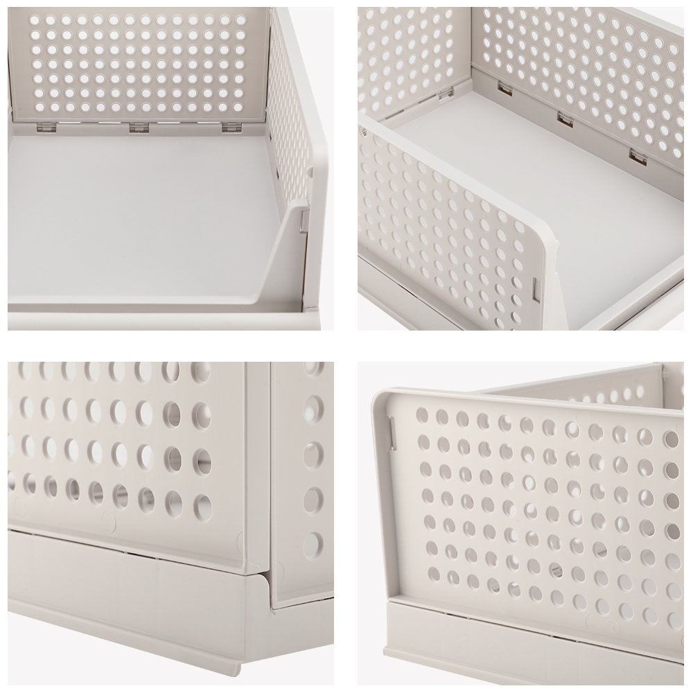 Drawer Organizer Box Separation Pull-Out Folding Basket Clothing Sorting Box