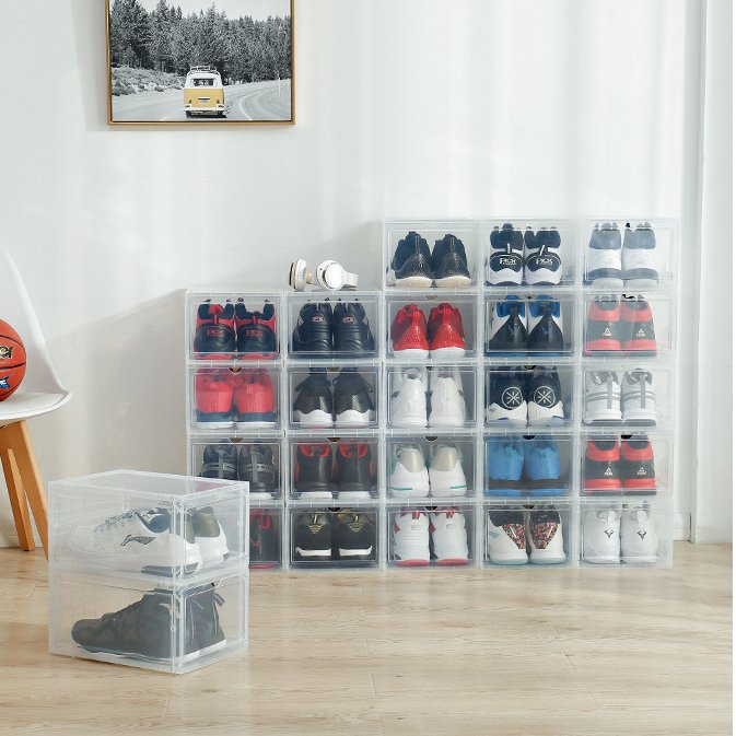 Household Plastic Makeup Organizer Storage Boxes Desktop Drawer Type Skincare Lipstick Multi-Layers Organizer Holder Box