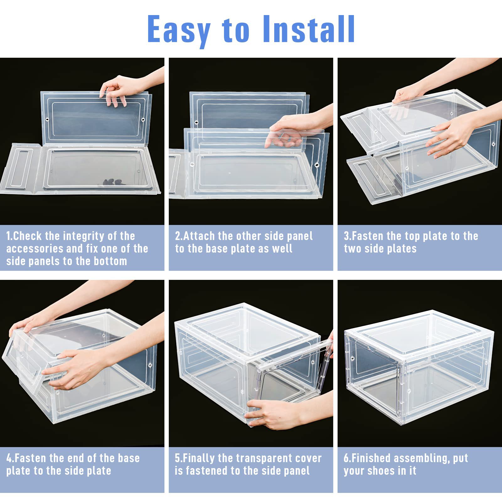 Household Plastic Makeup Organizer Storage Boxes Desktop Drawer Type Skincare Lipstick Multi-Layers Organizer Holder Box
