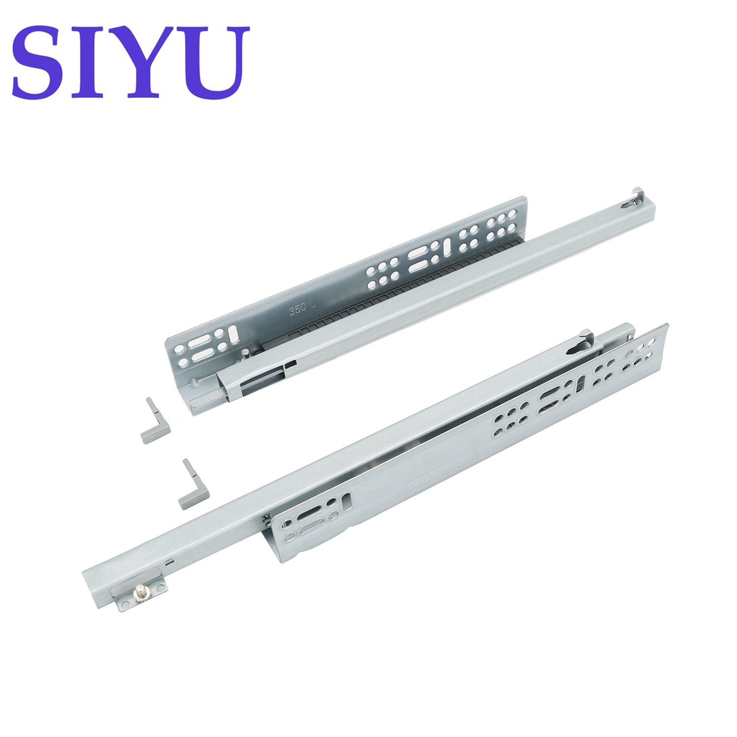 Undermount Soft Close Drawer Slide Rail, Table Drawer Slide Rail,