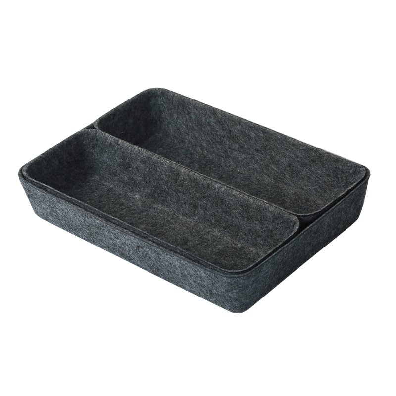 High quality drawer dividers compartment box felt foldable storage cube with custom logo