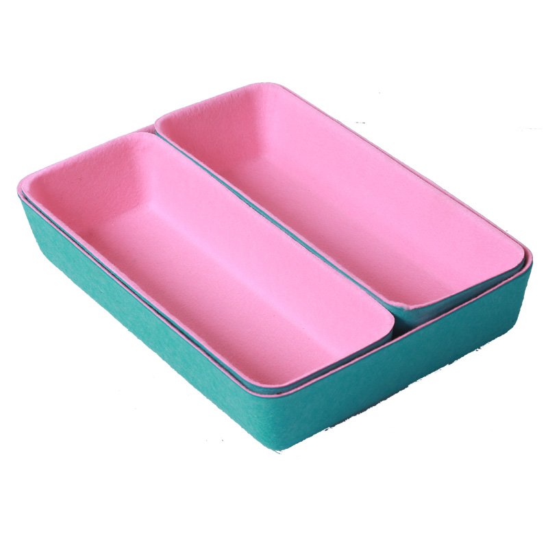 High quality drawer dividers compartment box felt foldable storage cube with custom logo