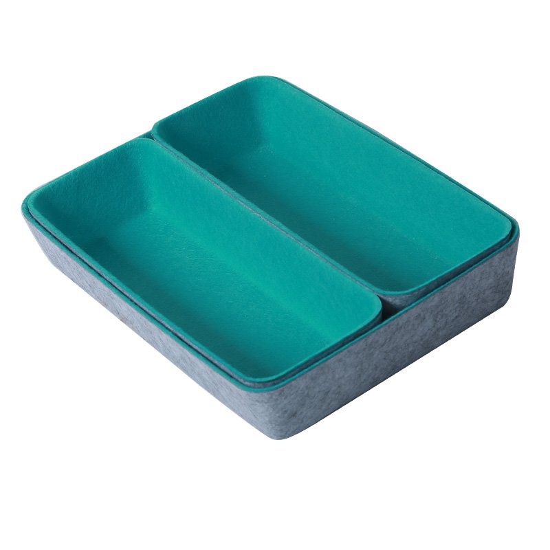 High quality drawer dividers compartment box felt foldable storage cube with custom logo
