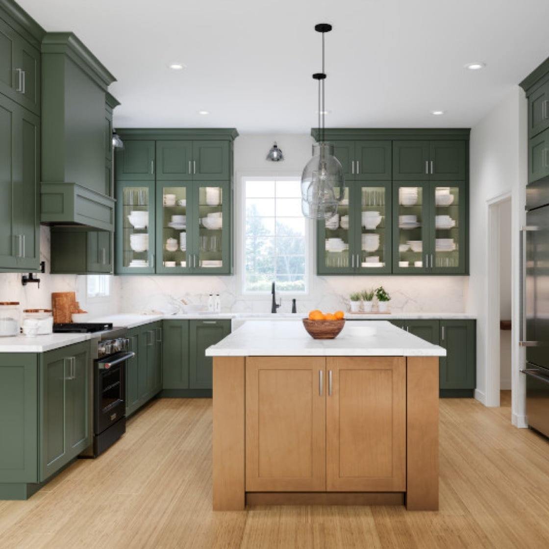 American Custom Modern home bar stone countertop marble top kitchen cabinet